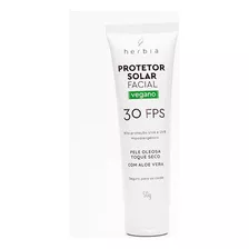 Protetor Solar Facial Vegano Herbia Fps30 Pele Oleosa