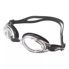 Óculos De Natação Mergulho Piscina Mar Praia Antiembaçante Cor Preto/cristal