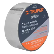 Cinta Aluminio 48mm X 30m Truper 12135