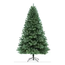 Arbolito De Navidad Frondoso 1300 Ramas Verdes Con Adornos