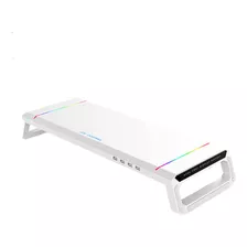 Cooskin Soporte Elevador Para Monitor Con Luces Rgb, Soporta