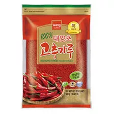 Gochugaru Pimenta Vermelha Coreana Em Pó Fina 453g