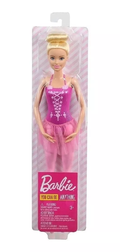 Boneca Bailarina Barbie Rosa Gjl59 - Mattel