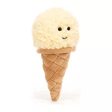 Jellycat Irresistible Ice Cream Vanilla Food Peluche