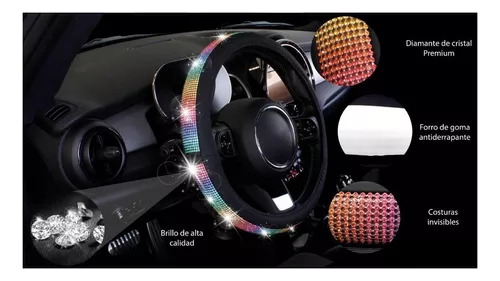 Funda Cubre Volante De Diamantes Fd912 Hyundai I30  2013 Foto 6