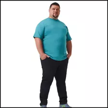 Calça Jeans Sarja Com Lycra Masculina Plus Size Até Nº 70