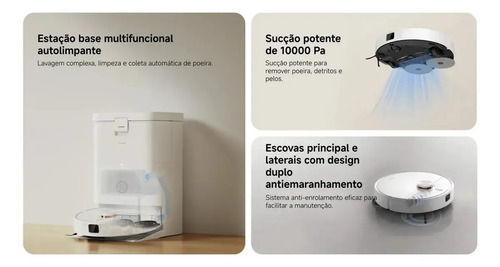 Aspiradora Robot Xiaomi Vacuum H50 Blanco 110v