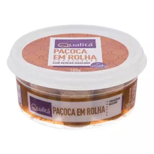 Rolha Qualitá Paçoca Amendoim Com Açúcar Mascavo 180 G 