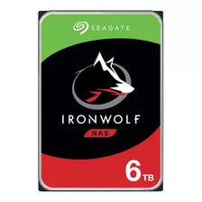 Hd Seagate Ironwolf Nas 6tb Sata Iii 256mb 5400rpm - St6000v