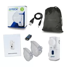 Kit Nebulizador Completo Sem Fio Sem Mangueira Gtech Nebmesh