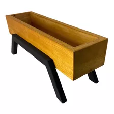 Maceta Macetero De Madera Diseño Minimalista Moderno 60cm