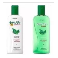 Savia Amodil Combo Shampoo Más Acondicionador Apto Curlygirl