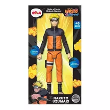 Boneco Articulado Naruto Uzumaki Shippuden 24cm Elka