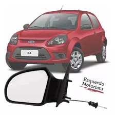 Retrovisor Esquerdo Ford Ka 2009 2010 2011 Manual Com Capa