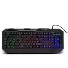 Teclado Gamer Necnon Ngk Hydra Alámbrico Retroiluminado Rgb