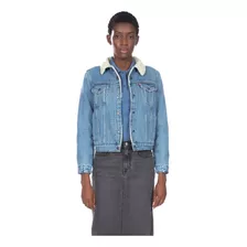 Jaqueta Jeans Levis Sherpa Feminina