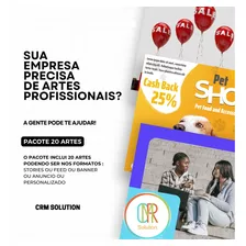 Criação Artes Personalizadas Para Redes Sociais 20 Artes