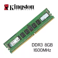 Memoria Kingston 8gb Ddr3 1600 Mhz Pc3-12800 Oferta Nuevas!