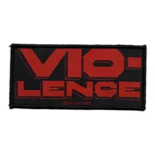 Patch Microbordado - Vio-lence - Logo - Patch 5 - Oficial