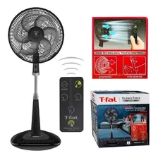 Ventilador Piso Pie Pedestal T-fal 6 Aspa Silencioso Potente