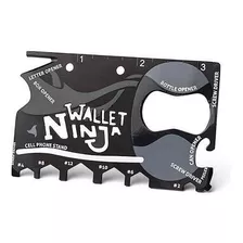 Cartão Multi-ferramentas Use Carteira 18-em-1 Ninja Wallet