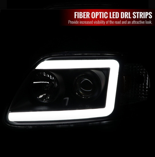 Faros Led Ford Lobo F-150 1997-2004 Expedition 1997 A 2002 Foto 6