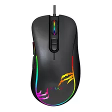 Mouse Gamer Aoas Usb 1.8m Rgb Luz K30 2064209 Shine Color Negro