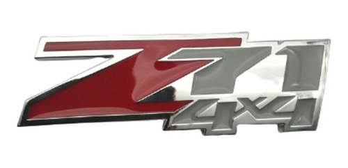 Emblema Z71 Silverado 4x4 Colorado Para Chevrolet Adherible Foto 9