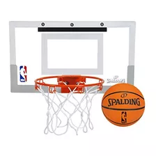 Spalding Nba Jam Slam De Over-the-puerta Mini Aro De Balonce