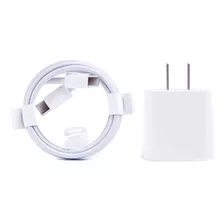 Kit Cubo Carga Rápida + Cable Usb C Compatible Para iPhone