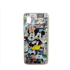 Funda (case) Acrílico Minnie Y Mickey Vintage Para Samsung