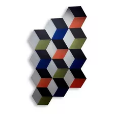 Paneles Acústicos Hexagonales Y Triangulares 3 D