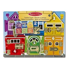 Melissa & Doug Tablero De Pestillos