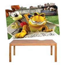 Painel Festa Decorativo So Um Bolinho Garfield 120x80cm