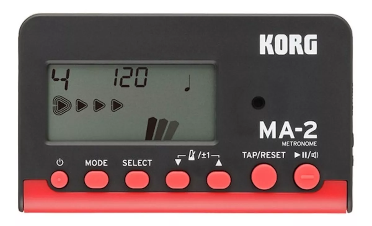 Metrónomo Digital Korg Ma-2 Con Salida De Auriculares