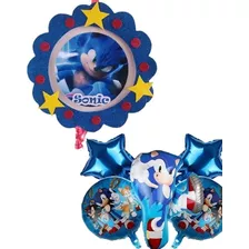 Set De Globos Sonic + Piñata