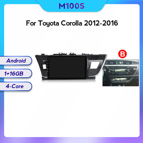 Para Toyota Corolla 2012-2016 Cmara Wifi Gps Estreo 1+16g Foto 4