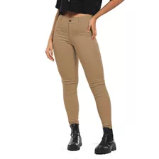 Calça Jeans Feminina Skinny Com Lycra Cintura Alta