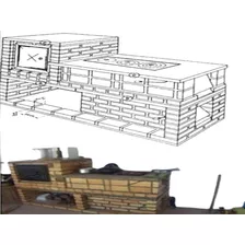 Projeto De Fogão A Lenha Sem Fumaça + Bônus !!!