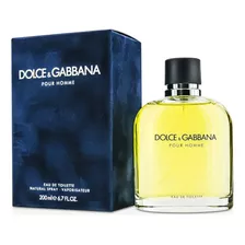 Perfume Dolce Y Gabbana Pour Homme Eau De Toilette 200 Ml