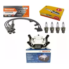 Kit Cable Bobina + Bujias Ngk Gol Trend Voyage Suran 1.6 8v