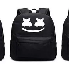 Mochila Marshmello Preta 