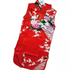 Kimonos Chinita Disfraz Vestido 4colores Para Niña Importado