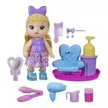 Boneca Baby Alive Sudsy Styling Salão De Beleza Loira Hasbro