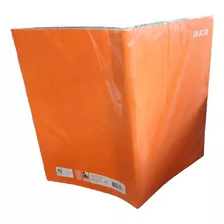 Carpeta Plastificada Con Acco-fastener Oficio Naranja Auca