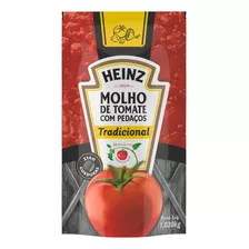 Molho De Tomate Tradicional Heinz Molho De Tomate Em Sachê 1.02 Kg