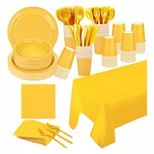 Kit Platos Desechables Twowyhi 229pcs Juego De Suministros P