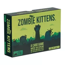 Zombie Kittens Juego De Mesa Inglés