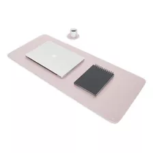 Mouse Pad Couro Extra Grande Desk Pad Office Rosa-claro