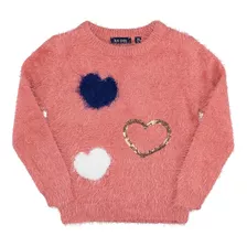 Sweater Niña Bubblegummers Sporty Rosado 